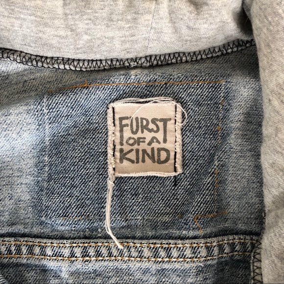 LF furst of a kind vintage jacket with hoodie - Picture 6 of 8